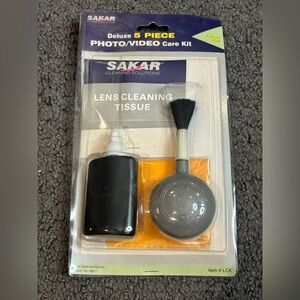 Sakar Deluxe 5 Piece Photo Video Cleaning Care Kit New